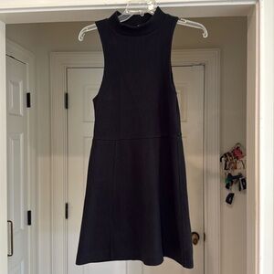 Black free people sleeveless sweater dress